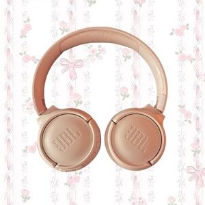 JBL Pink Wireless Over-Ear Headphones